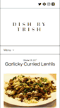 Mobile Screenshot of dishbytrish.com